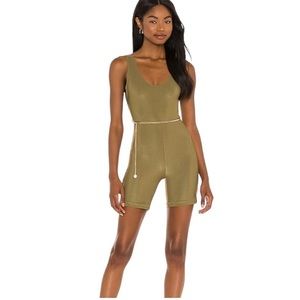 NWOT- WeWoreWhat x Revolve- Chain Scoop Bodysuit